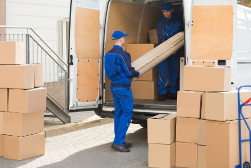 Local movers helping with a home move in Becontree