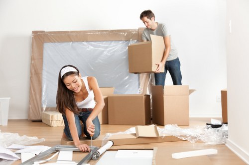 Packing and furniture handling during a Becontree move