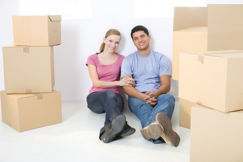 Packing and furniture removal support for a Becontree property