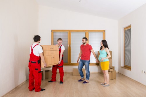 Local removals van serving Becontree residential streets