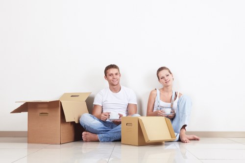 Careful packing and secure transport for a house move