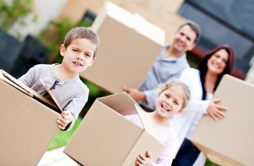 Commercial moving van for Becontree business transport