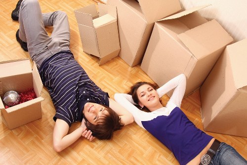 Local team managing office furniture transport in Becontree